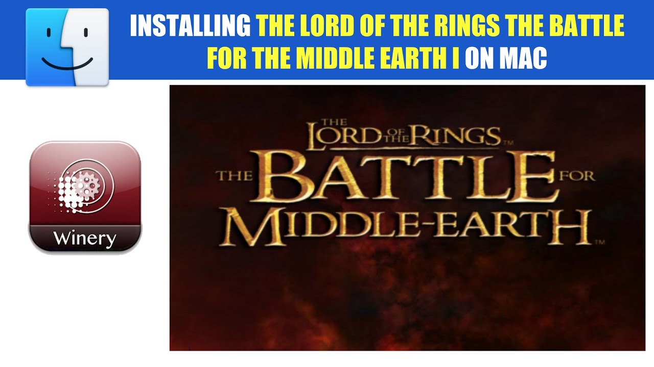 battle for middle earth mac
